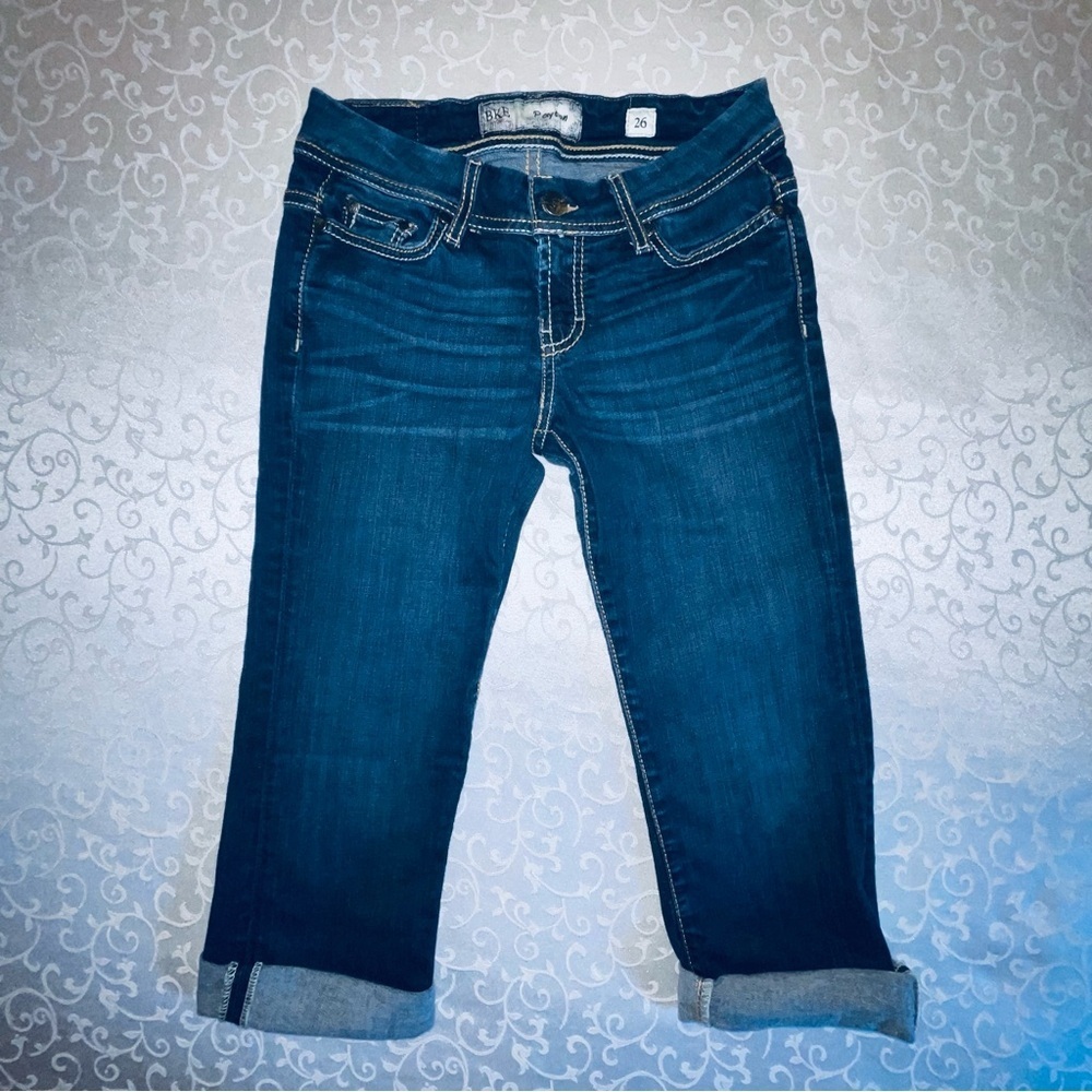 BKE Payton Cropped Stretchy Capri Jeans